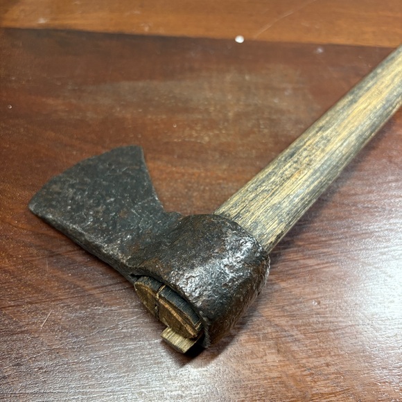 Antique Native American Tomahawk Trade Axe Hand Forged 18in‎ Great Lakes Indian - Picture 4 of 13